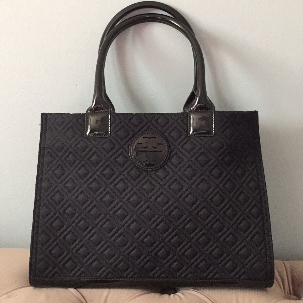 Tory Burch mini quilted Ella tote